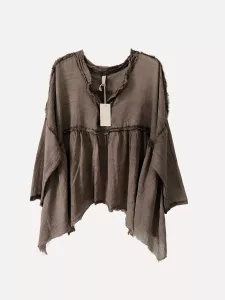 Blus Boho Brun, Shirley - Reunion