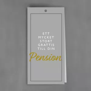 Premium tags Pension - Card Store