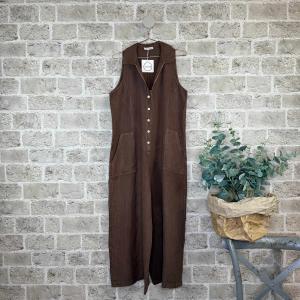 Jumpsuit i linne, Brun Elin  - Cabana Living    BERÄKNAD LEV: APRIL
