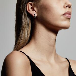 Örhänge Hollis Silverpläterad – Pilgrim