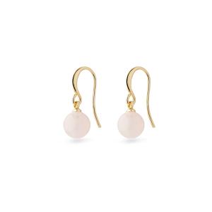 Örhängen Rosa Goldie Guldpläterade – Pilgrim