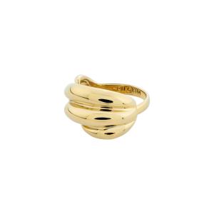 Ring Courageous Tvinnad Guldpläterad – Pilgrim