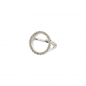 Ring Malin Silverpläterad Kristall – Pilgrim