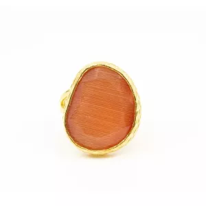 Ring Omikron, Orange Guld – 7EAST