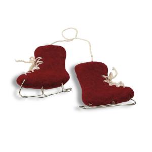 Tovade röda skridskor (8497808) - Gry & Sif