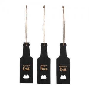 Kapsylöppnare med text Queen of Grill