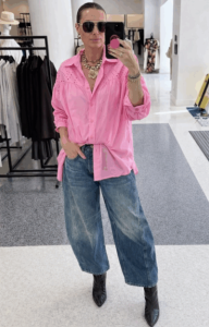 Blus med hålspets upptill, Rosa Marie - Love Forever