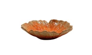 Tropaeum Skål 18x5cm, Bränd Orange keramik - I AM INTERIOR
