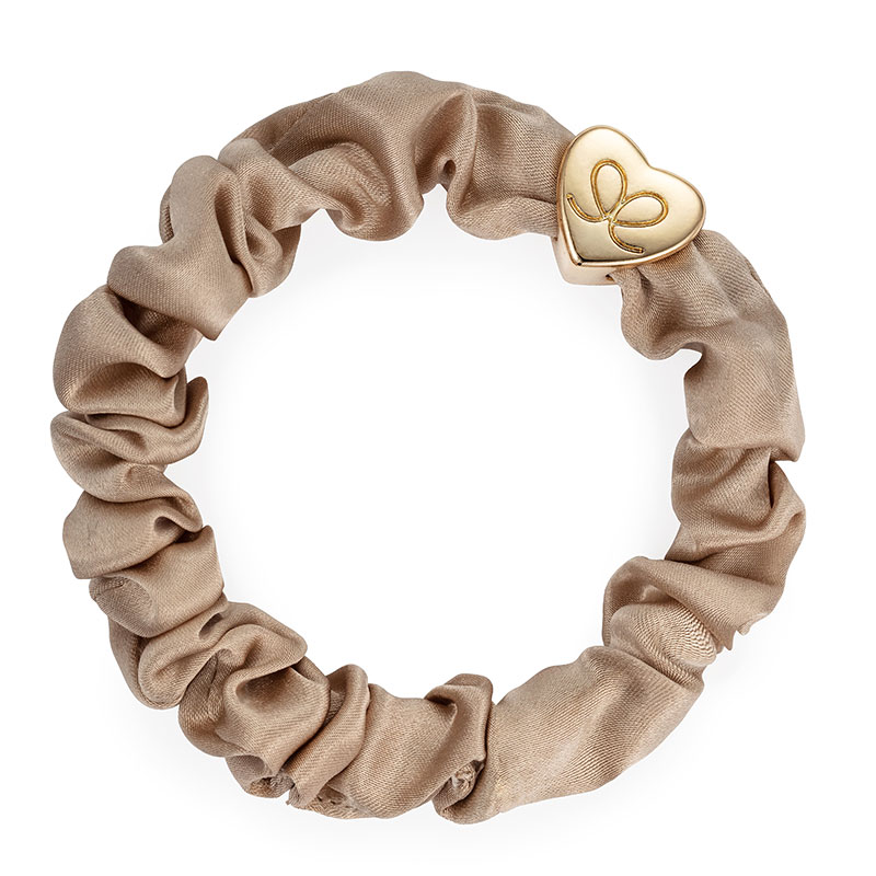 Scrunchie Snodd Sandfärgad - byEloise
