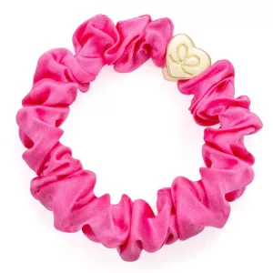 Scrunchie, Bubbelgumsrosa Silkes snodd - byEloise