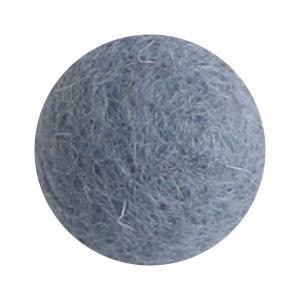 Havsblå blomma i tovad ull, liten (18020) - Én Gry & Sif