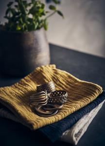 Servett Bomull Elsa Grön - Affari