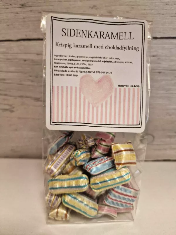 Sidenkaramell - Krispiga karameller - Gro & Fägring