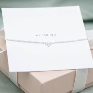 Silverarmband, Bee Your Self - by faith