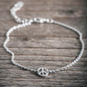 Armband Silver, Peace - by faith