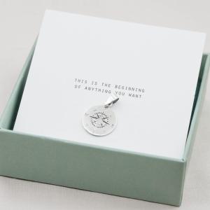 Silverberklock, Stor Kompass - by faith