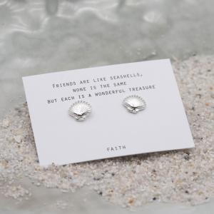 Silverörhängen, Snäcka - by faith