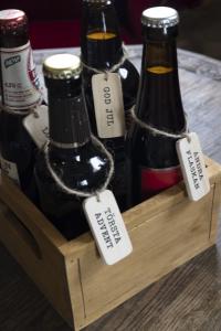 Skyltar att hänga på flaskor (set om 4), ADVENT - Different Design