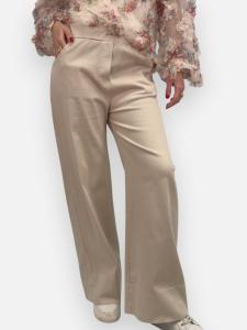 Byxa beige, Stretchig Sleya - Gemini