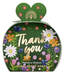 Hjärtformade småtvålar Thankyou - Set om 3