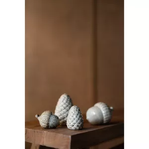 Ekollon Vit/Beige melerat, 2 storlekar - Wikholm Form