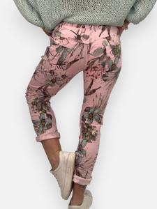 Byxa Storblommig Rosa, Solveig - Gemini