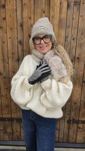 Handskar Leo Svart - Soulful Fashion