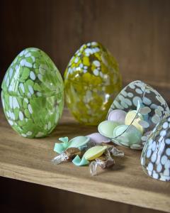 Ägg - Skål med lock, Gul - Affari