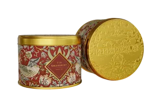 Morris Pepparkaksburk, Strawberry Thief Vinröd (45g)  - Finsmakeriet