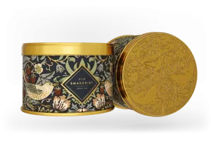 Morris Pepparkaksburk, Strawberry Thief Mörkblå (45g)  - Finsmakeriet