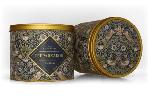 Morris Pepparkaksburk, Strawberry Thief Mörkblå (430g)  - Finsmakeriet