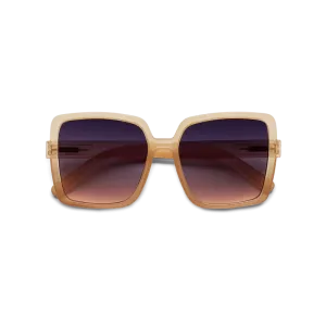 Solglasögon, Square XL, Beige - Have A Look