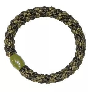 Supersnodden, Hunter / Bottle Green - Hårsnodd / Armband