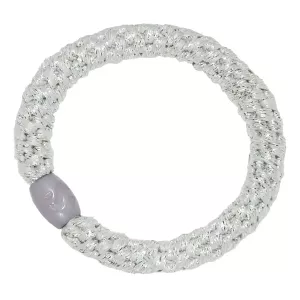 Supersnodden, Silver Glitter - Hårsnodd / Armband