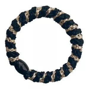 Supersnodden, Black Gold - Hårsnodd / Armband