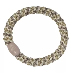 Supersnodden, Missoni Beige - Hårsnodd / Armband