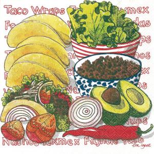 Servetter - Taco (Lunch)