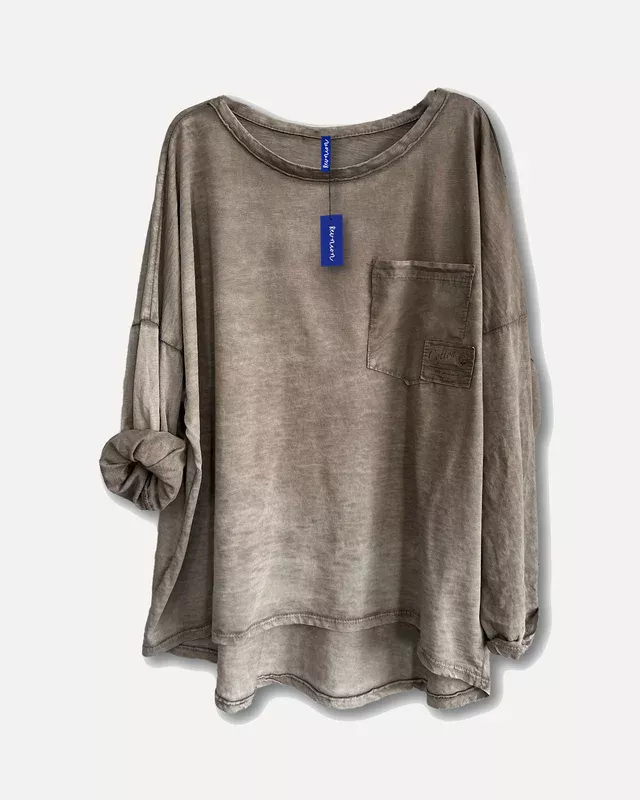 Tröja Taupe, Lazy - Reunion Home