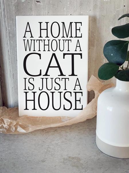 Tavla, A home without a cat... (A5) - Mellow Design