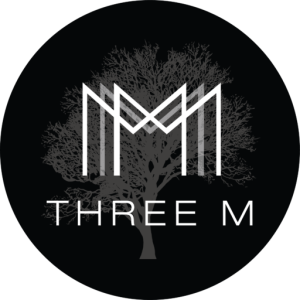 Scarves Army / Brun / Svart / Vit  (70x70 cm) - Three M