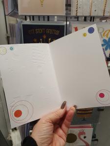 Happy Birthday, Festligt kort med stora färgglada bokstäver, Pictura