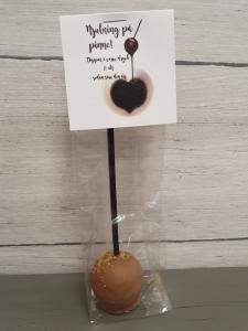 Chokladdipper, ljus choklad - Njutning på pinne