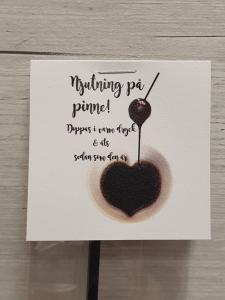 Chokladdipper, ljus choklad - Njutning på pinne