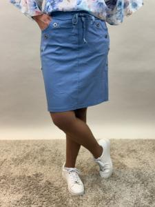 Mirakelkjol Kort, Jeansblå, Pillan - Mix By Heart     2:A SORT.