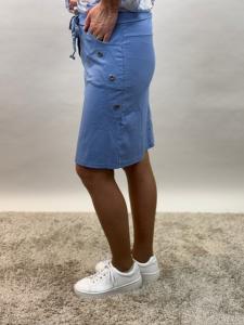 Mirakelkjol Kort, Jeansblå, Pillan - Mix By Heart     2:A SORT.