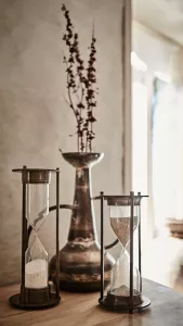 Timglas Globetrotter Svart - Affari