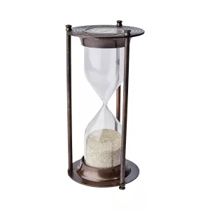 Timglas Globetrotter Svart - Affari