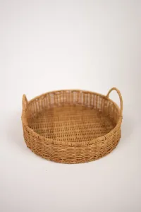 Bricka i rotting, Rund Ethel (dia: 30 cm)  - Olsson & Jensen