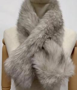 Pälskrage Taupe, Tora - Soulful Fashion