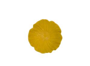 Eklaholm Tropaeum Skål Gul 12x5cm, Gul keramik - I AM INTERIOR